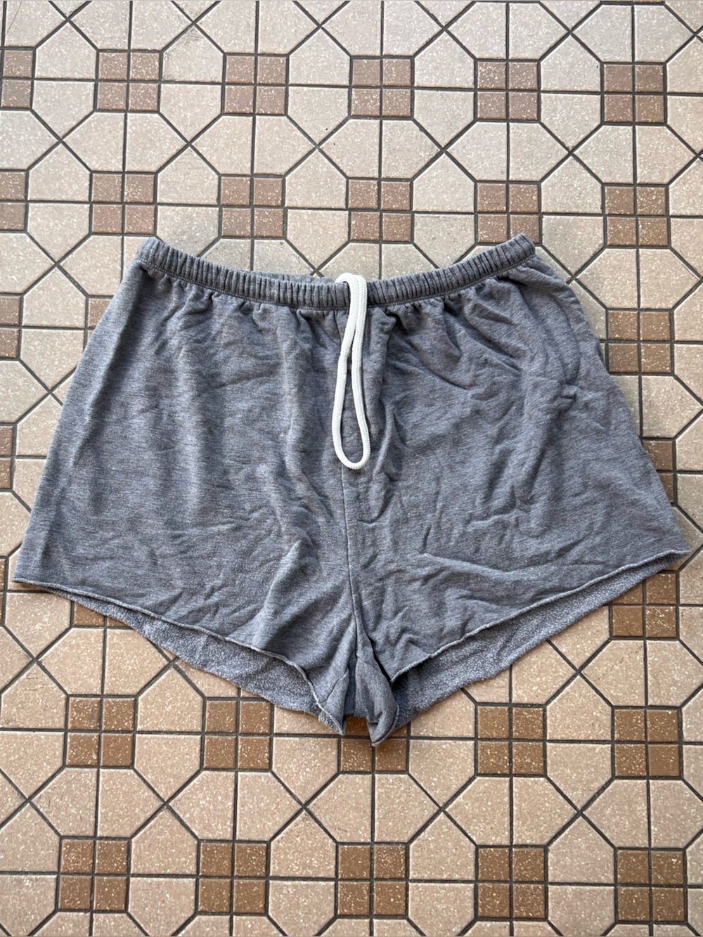 Aerie Offline grey Women's Knit Lounge Shorts with Drawstring
